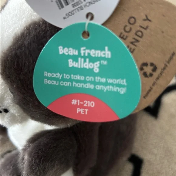 AURORA Adorable Palm Pals Beau French Bulldog Fun Collectible 5” - Picture 4 of 6